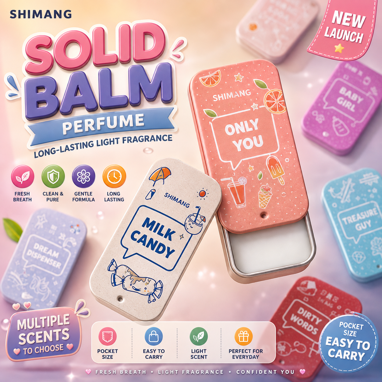 Solid Balm Perfume