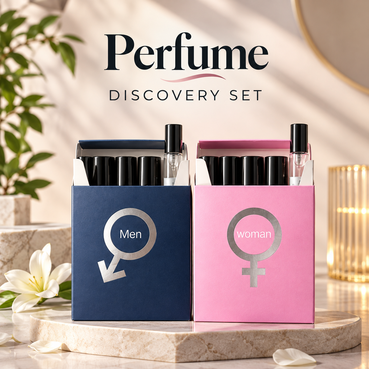 Lure Him / Lure Her Perfume Discovery Set