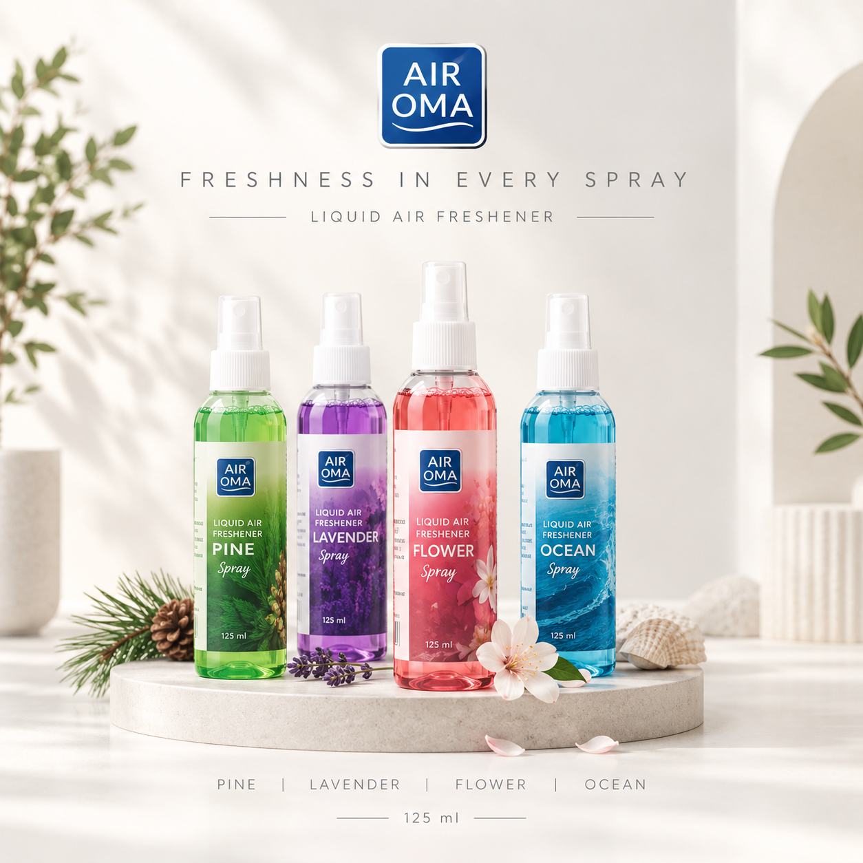AIROMA Liquid Air Freshener Spray