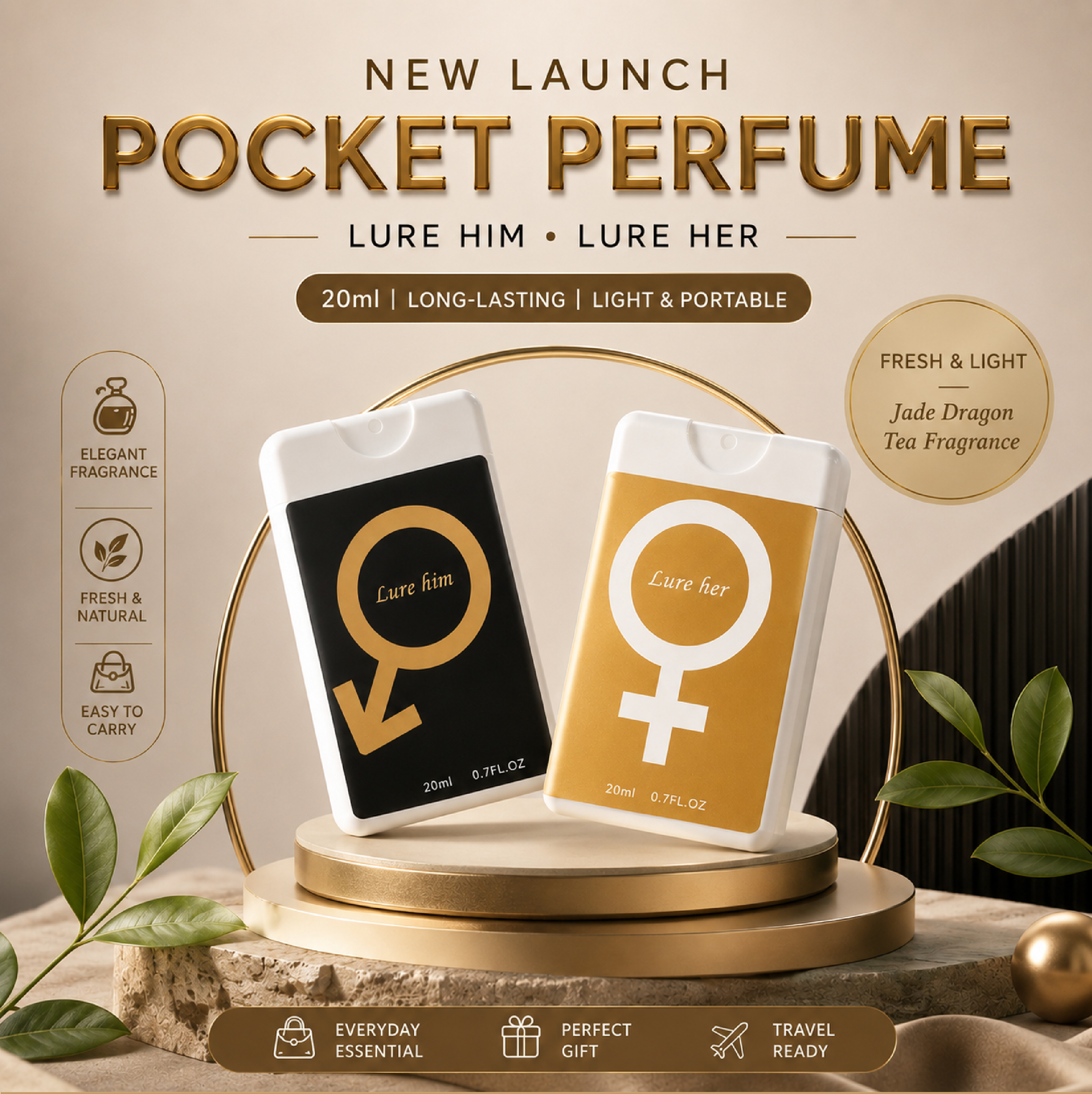 Pocket Perfume (20ml) — Lure Him & Lure Her
